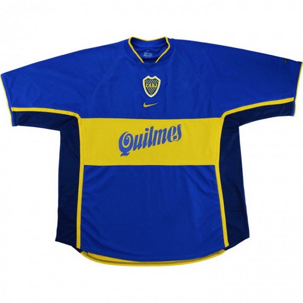 Maillot Football Boca Juniors Domicile Retro 2001 Bleu